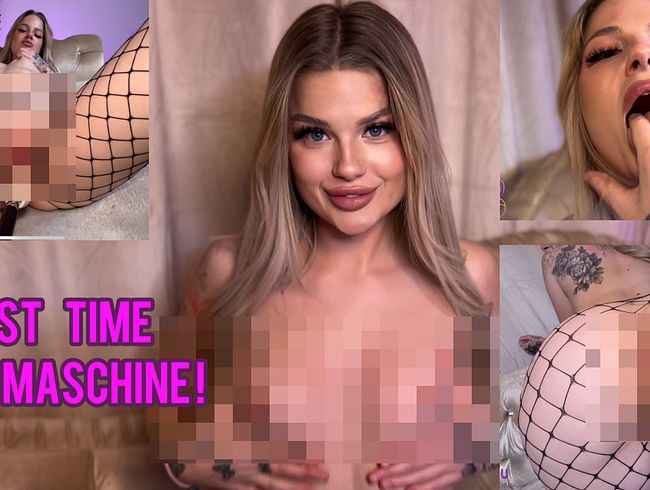 Mein Erstes Mal Fuckmaschine !!!!