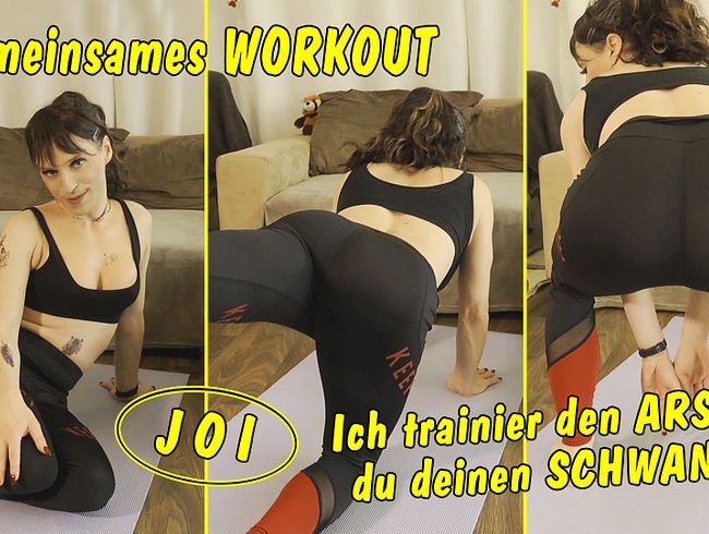Gemeinsames Workout! Ich trainier meinen Arsch, du deinen Schwanz! JOI Wichsanleitung DEUTSCH