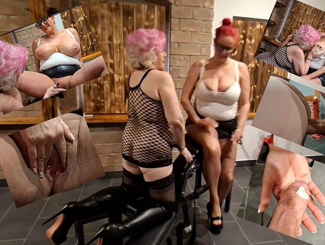 Großer Schwanz für einen geilen Dreier als Überraschungs Geschenk von