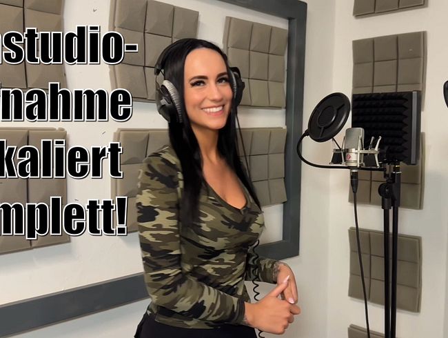 Tonstudio-Aufnahme eskaliert komplett!