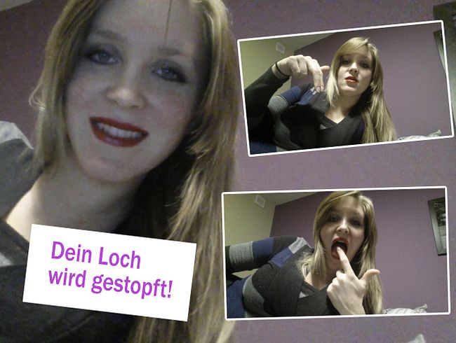 Dein Loch wird ordentlich gestopft ! 