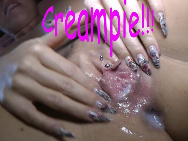 Creampie...nach einem GEILEN FICK!!!