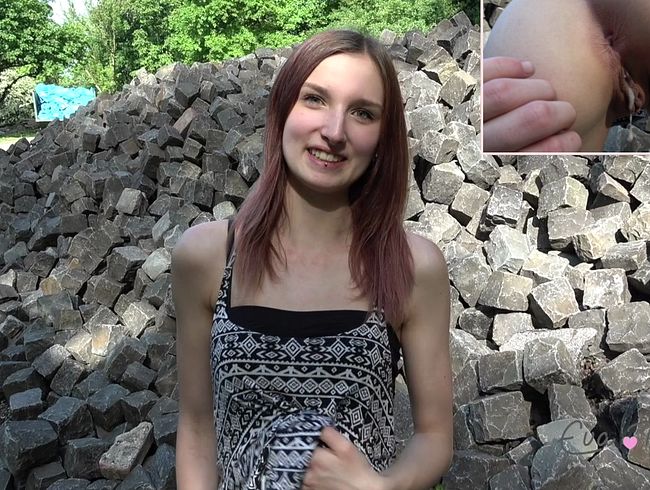Abgefickt und reingespritzt im Stadtpark!