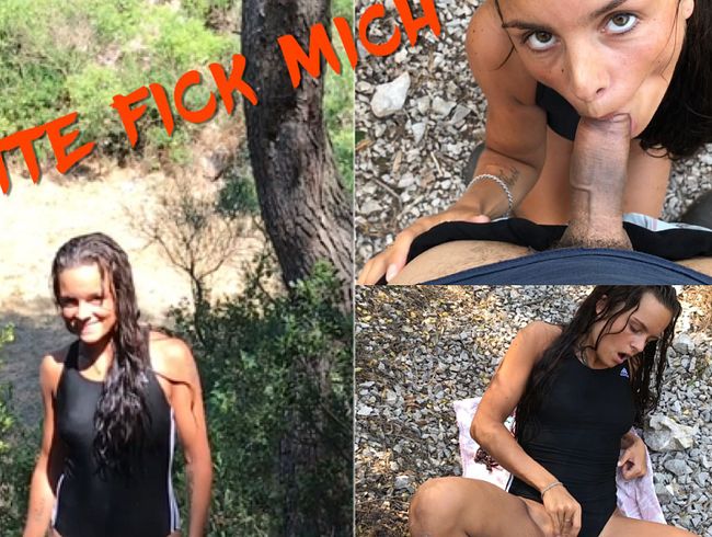 Bitte fick mich! (Im badeanzug+ Public)