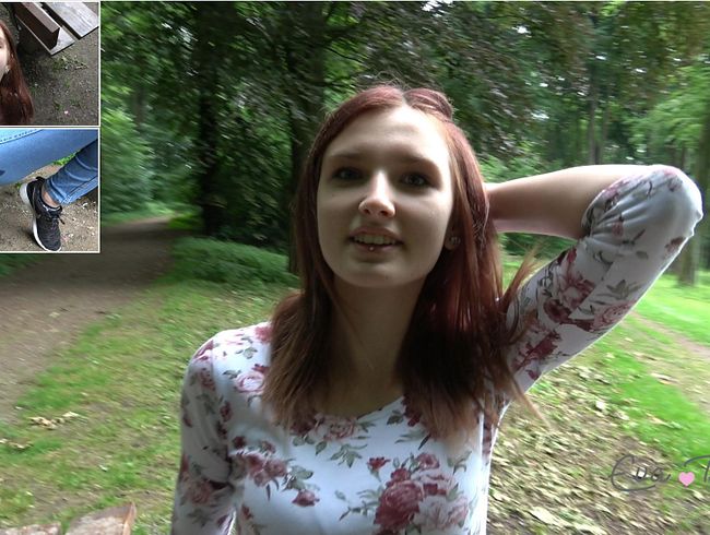 Mein erster Jeanspiss + ANAL GEFICKT !!! (Outdoor)