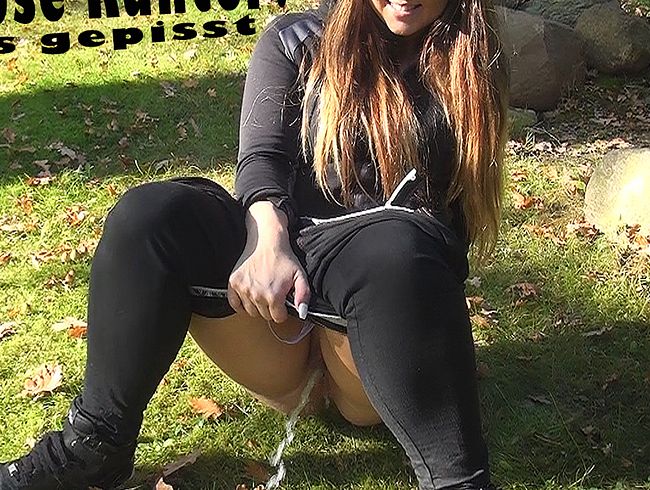 Hose unter! Los gepisst!