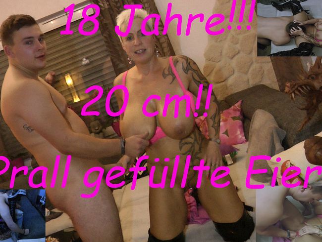   20cm!! Prall gefüllte Eier!!