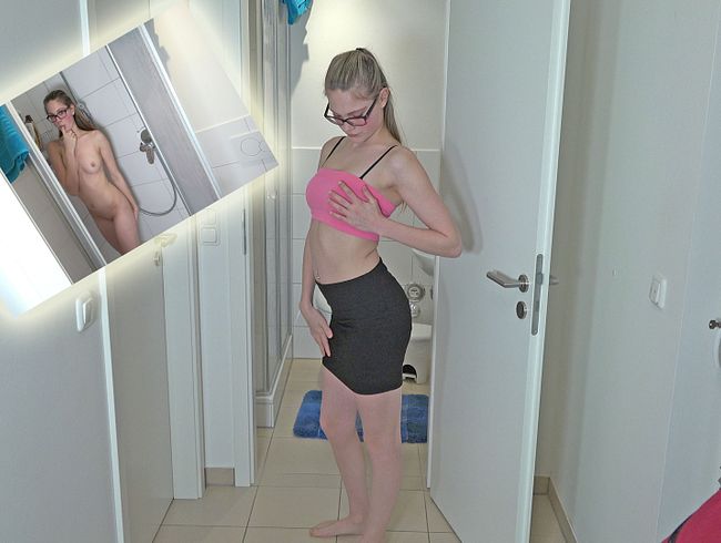 Völlig eingesaut beim Duschen!!!!