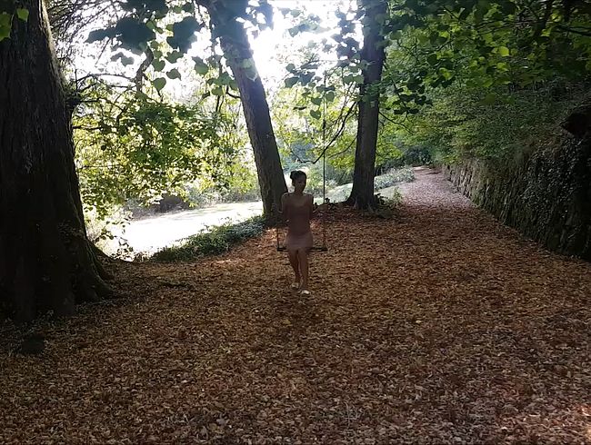 Mega Piss-Fontäne im Stadtgarten