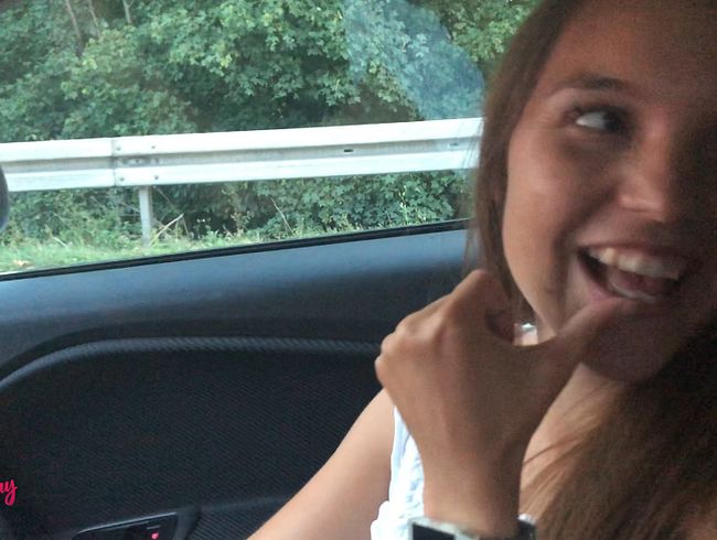 Z Geil zum wartn - Blowjob mitten im Stau
