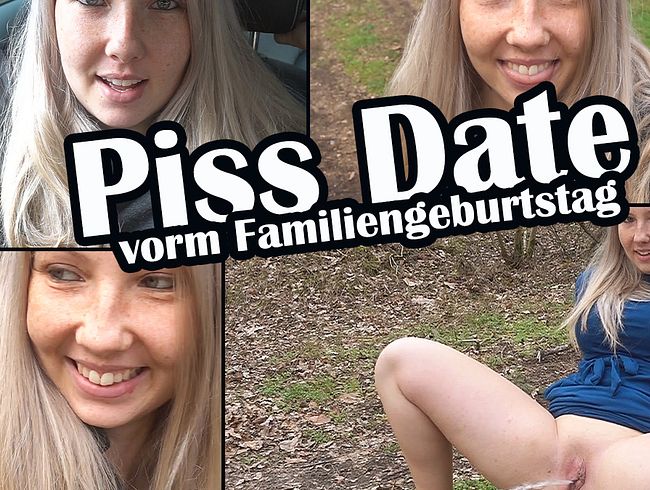Piss Treff! Vorm Familiengeburtstag