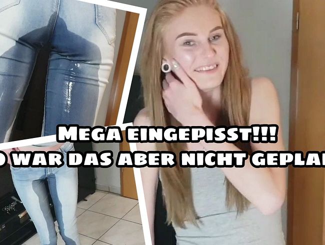 Mein 1. Jeanspiss!!! Das ging mächtig in die Hose