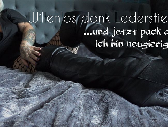 Willenlos dank Stiefeln! Das Sklaven Verhör!