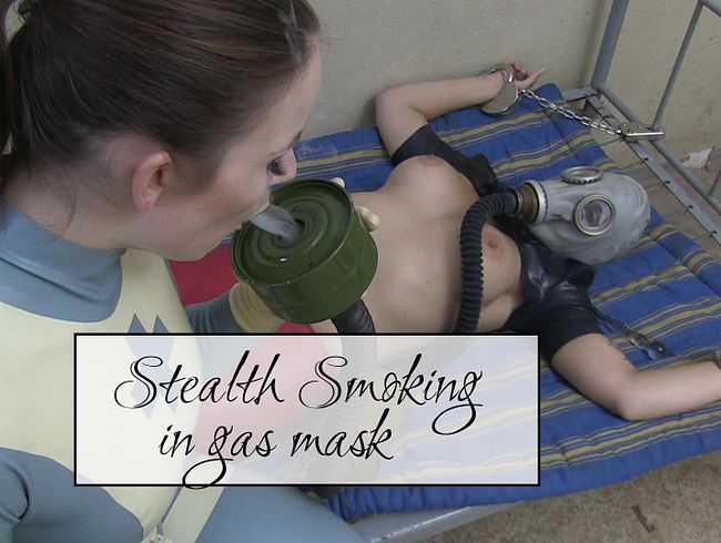 Heimliche Zigarre, Gasmaske und ein heftiger Orgasmus