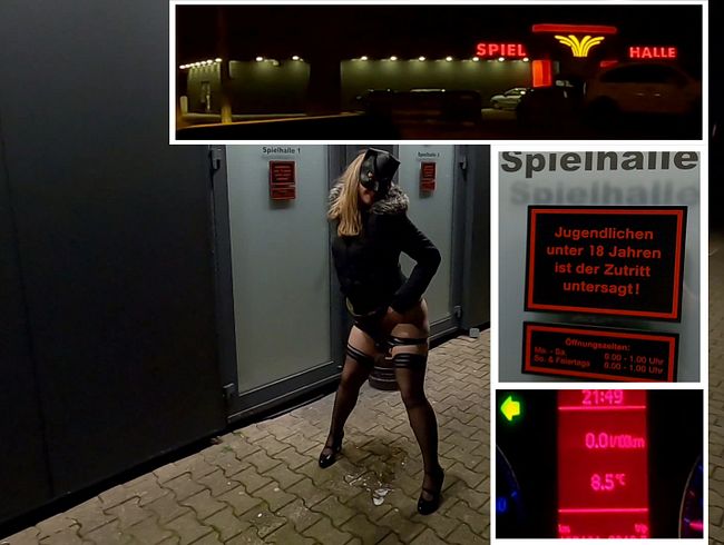 Richtig dreist direkt vor den Eingang von der Spiel Halle GEPISST!!!