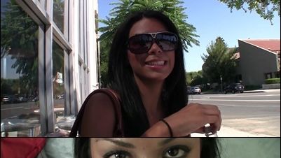 POV Fick mit schwarzem Girl