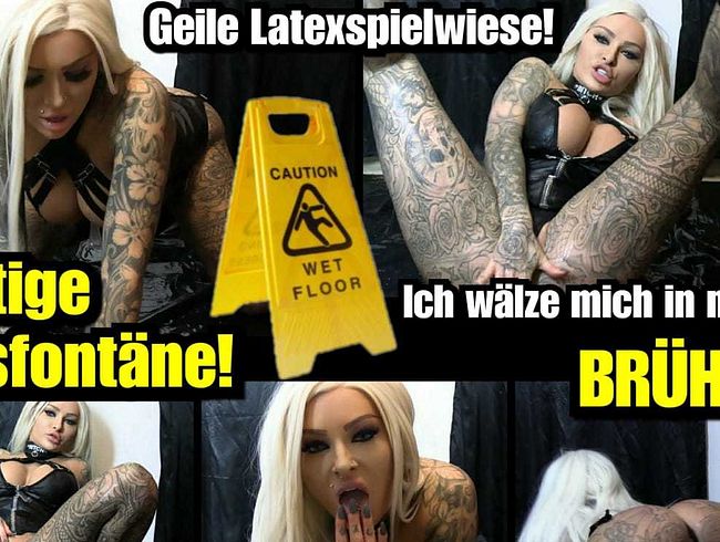 Ich wälze mich in meiner Pissflut!