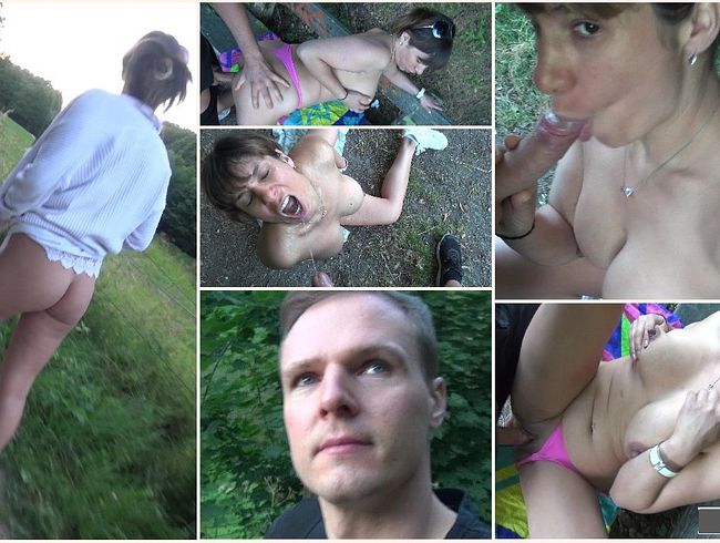 Outdoorsex - Warme Pisse und ihr warmer Stiefcousin...