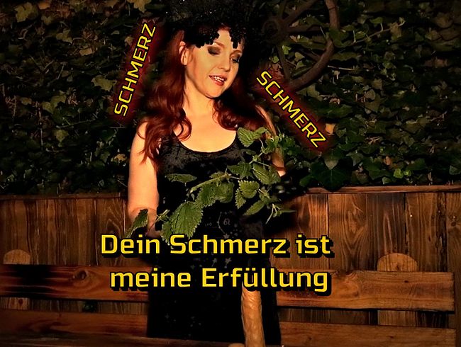 Deine Aufgabe ! Dein Schmerz ist meine Erfüllung