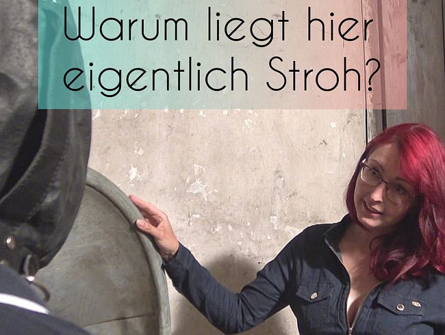 Warum liegt hier eigentlich Stroh?