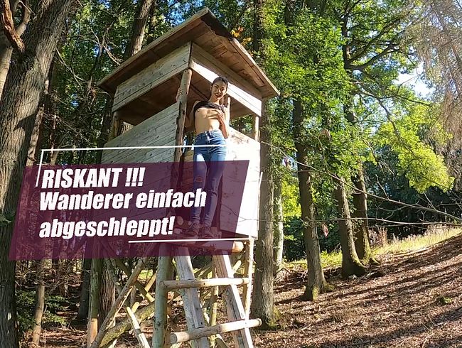 RISKANT! Wanderer einfach abgeschleppt