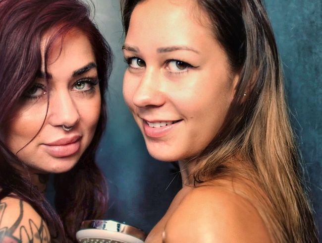 DOPPELTER ORGASMUS! Extrem feuchte Action mit meiner Freundin!