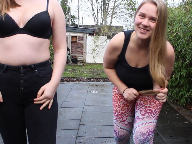 Zwei Girls - doppelt so viel Natursekt!