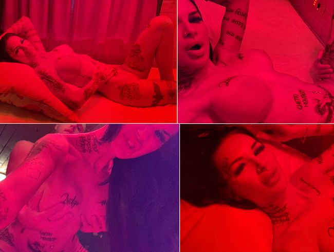 Rein gespritzt!! Solarium  spontanes Schlammschieben!