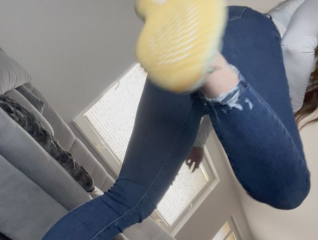 Ich zertrete deine hässliche Visage