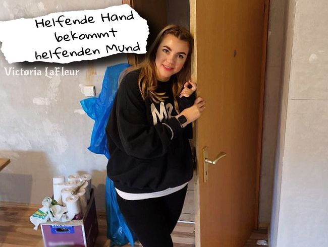 Helfende Hand bekommt Helfenden Mund- Baustellen Blowjob!