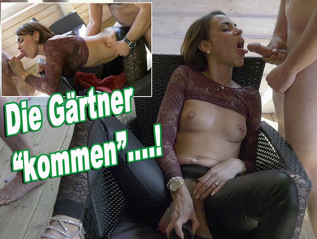 Die Gärtner kommen...