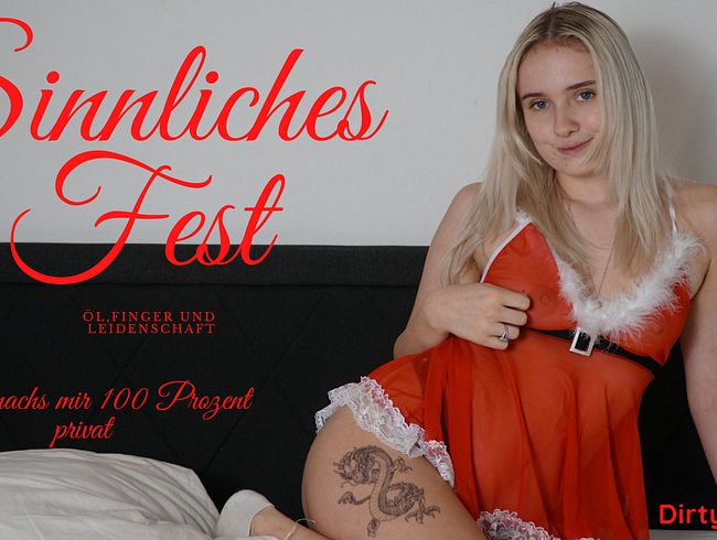 Sinnliches Fest, 100 Prozent privates selber machen