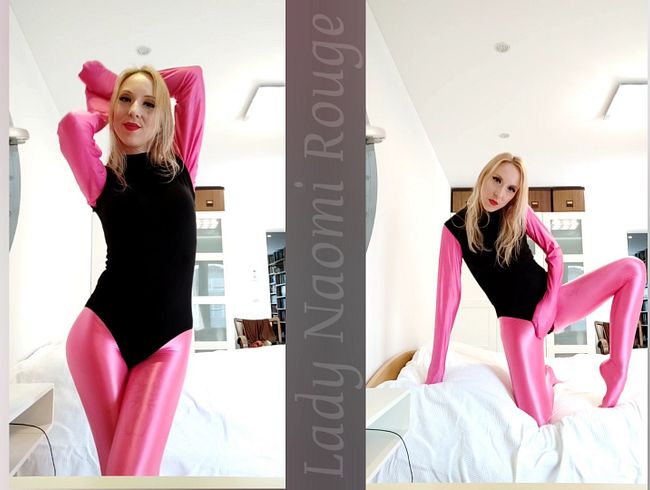 Lycra-Spandex-Lady zum verlieben