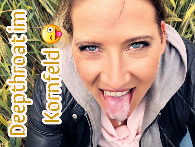 Deepthroat im Kornfeld