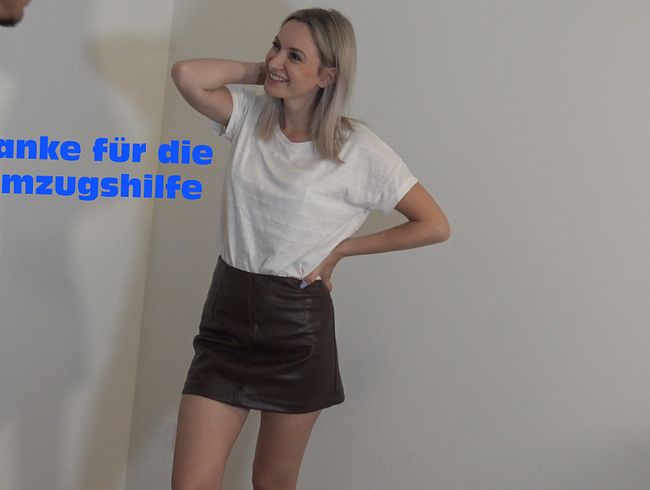 Danke für die Umzugshilfe!