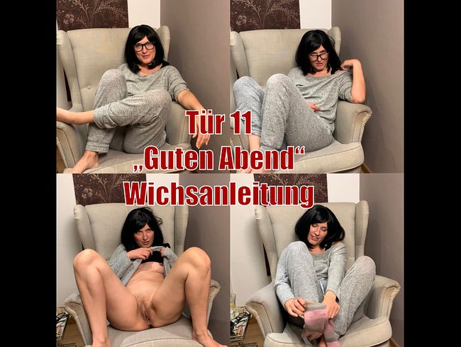Tür 11 - Guten Abend Wichsanleitung