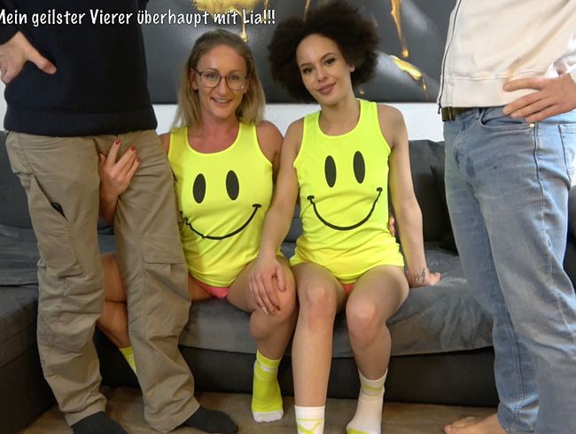 Mein geilster Vierer überhaupt mit Lia!!