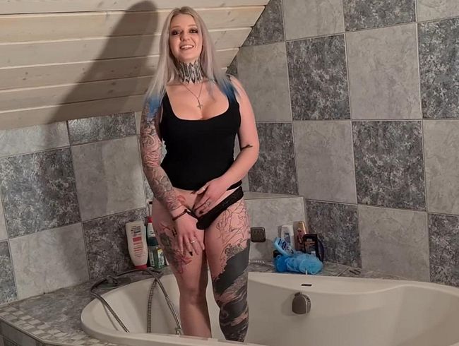 Dreiste Rache - Ich piss Vika's Badewanne voll