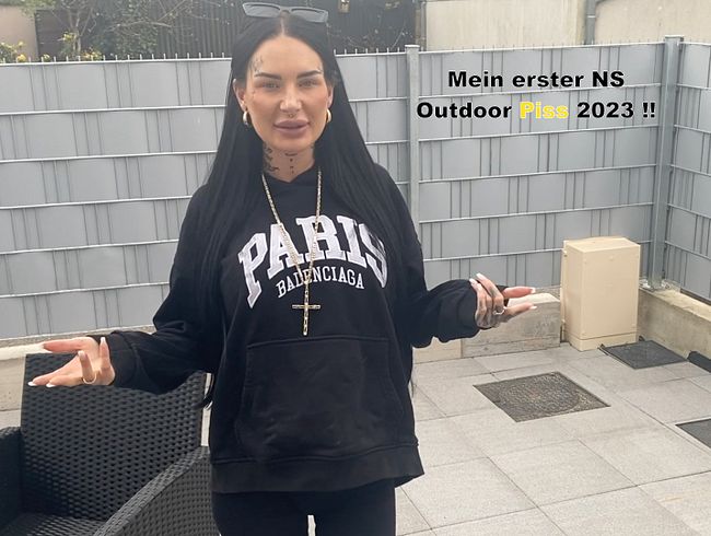 Mein erster Outdoor Piss 2023!!